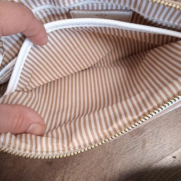 Nanette Lepore Straw Clutch Wristlet - Picture 5 of 6